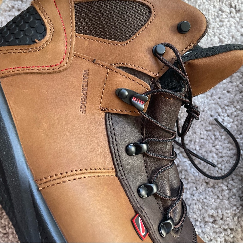 Red Wing Boots Size 14.0 EE #2436 Aluminum Toe Waterproof Electrical Hazard - Picture 11 of 15
